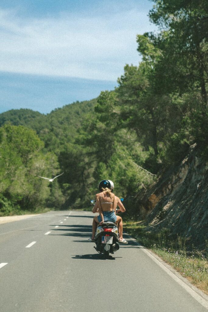 On the Winding Ibiza Roads